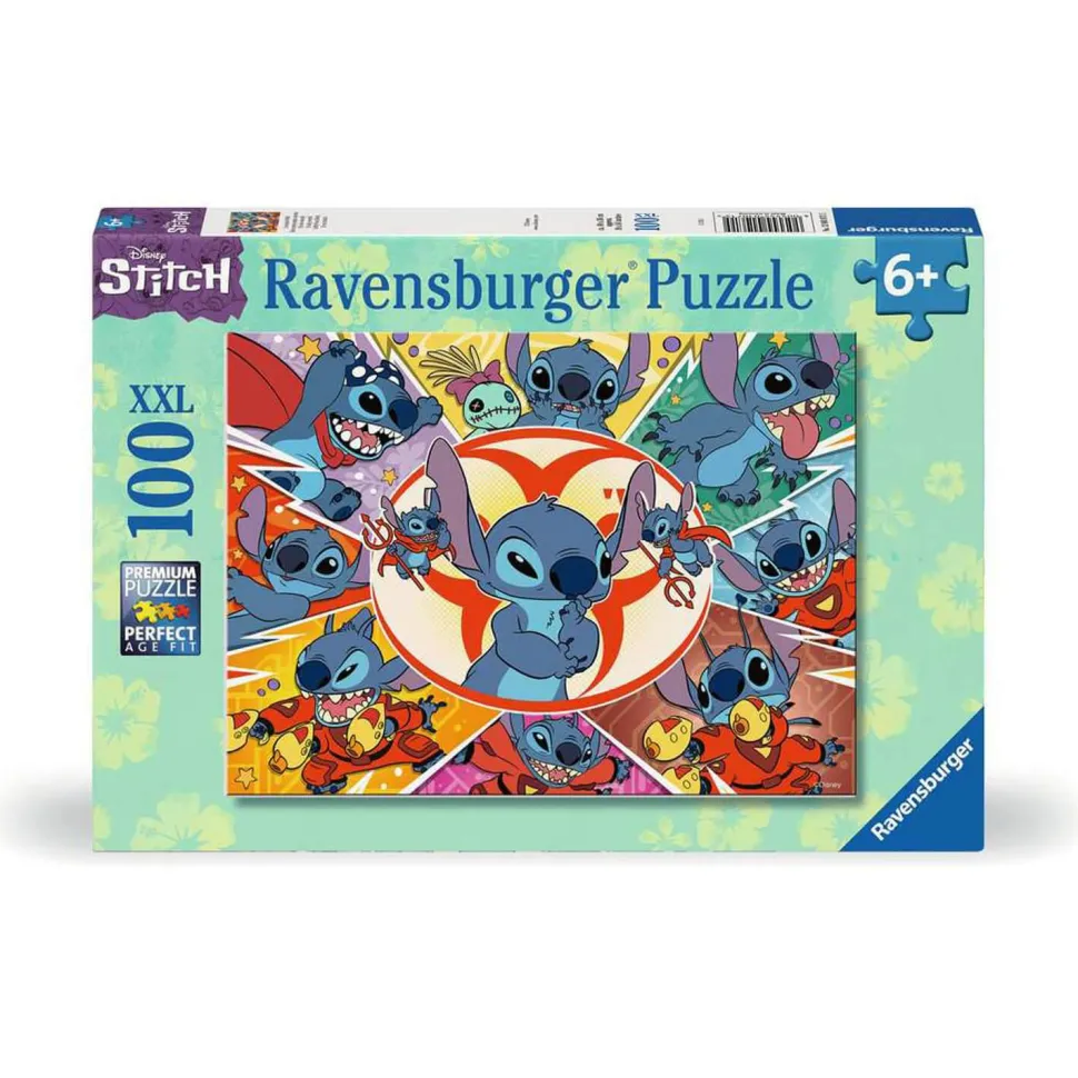 Puzzle 100 pièces XXL : Dans mon propre univers, Stitch, Disney - Ravensburger
