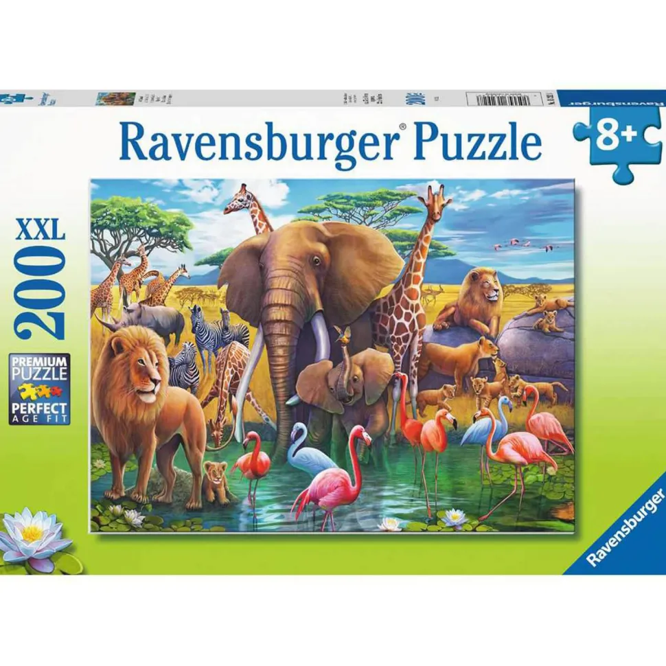 Puzzle 200 pièces XXL : En plein safari - Ravensburger