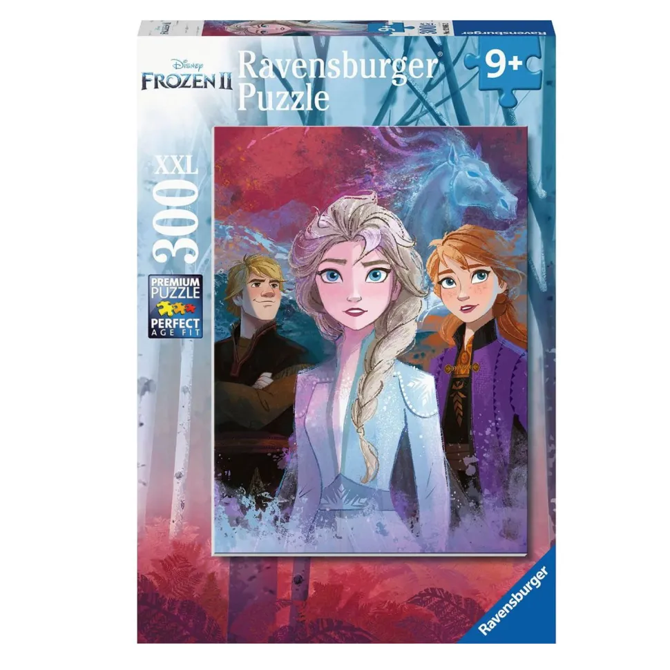 Puzzle 300 pièces XXL : La Reine des Neiges 2 (Frozen 2) : Elsa, Anna et Kristoff - Ravensburger