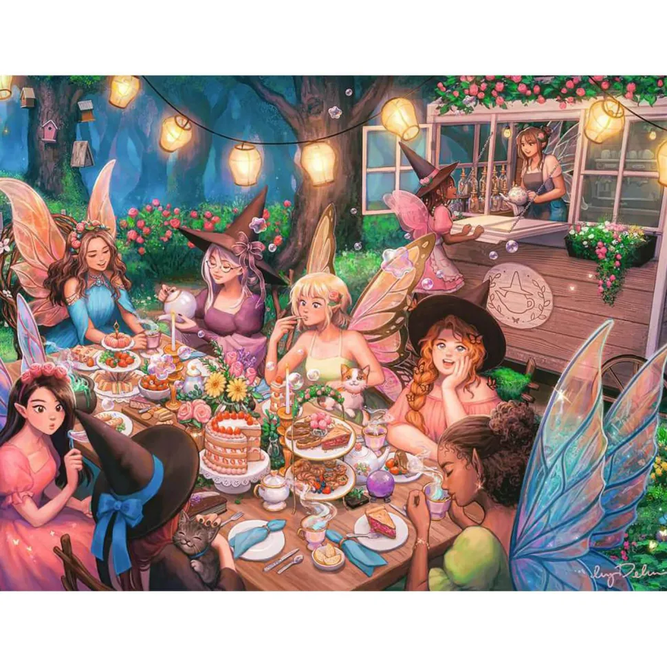 Puzzle 300 pièces XXL : Le goûter des fées - Ravensburger