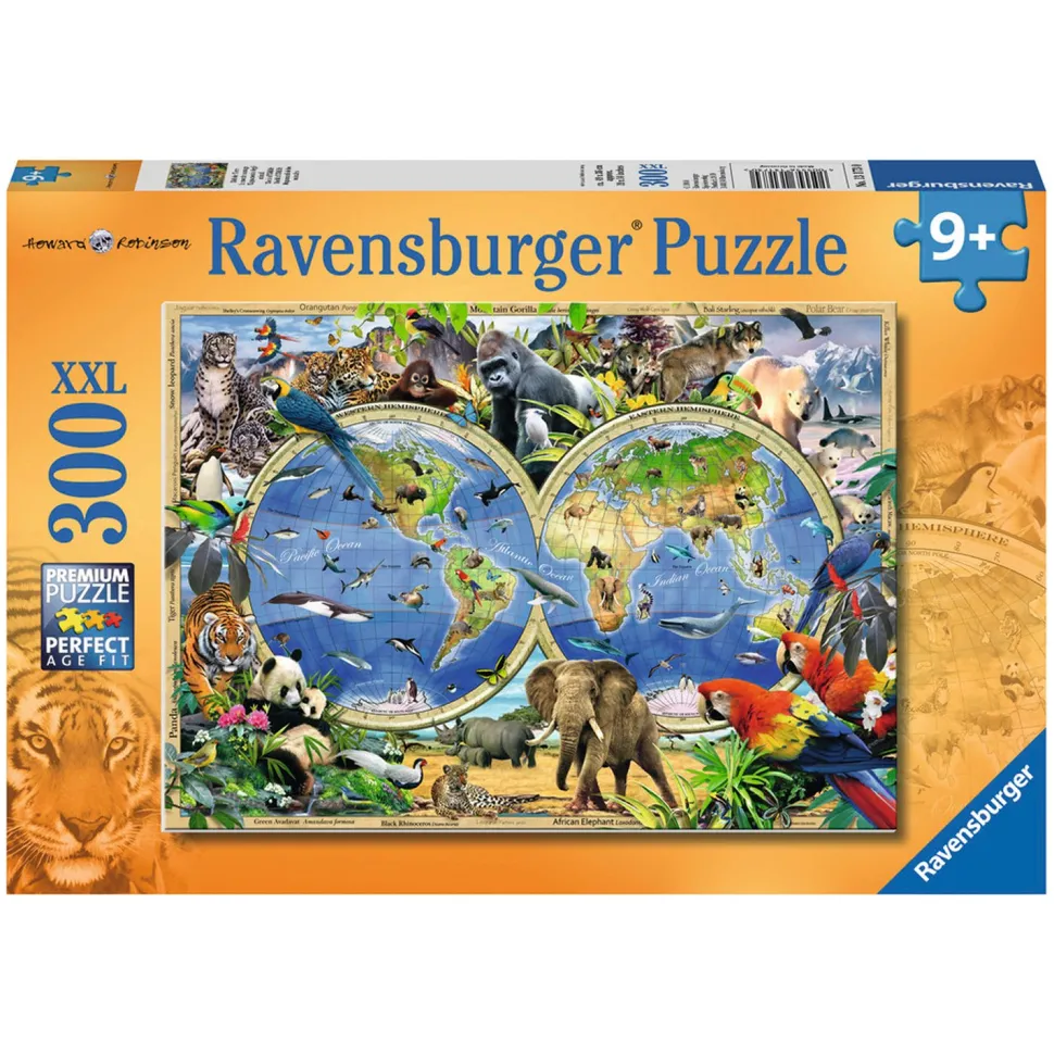 Puzzle 300 pièces XXL : Le monde sauvage - Ravensburger