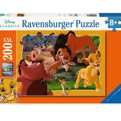 Puzzle 200 pièces XXL : Le Roi Lion: Hakuna matata - Ravensburger