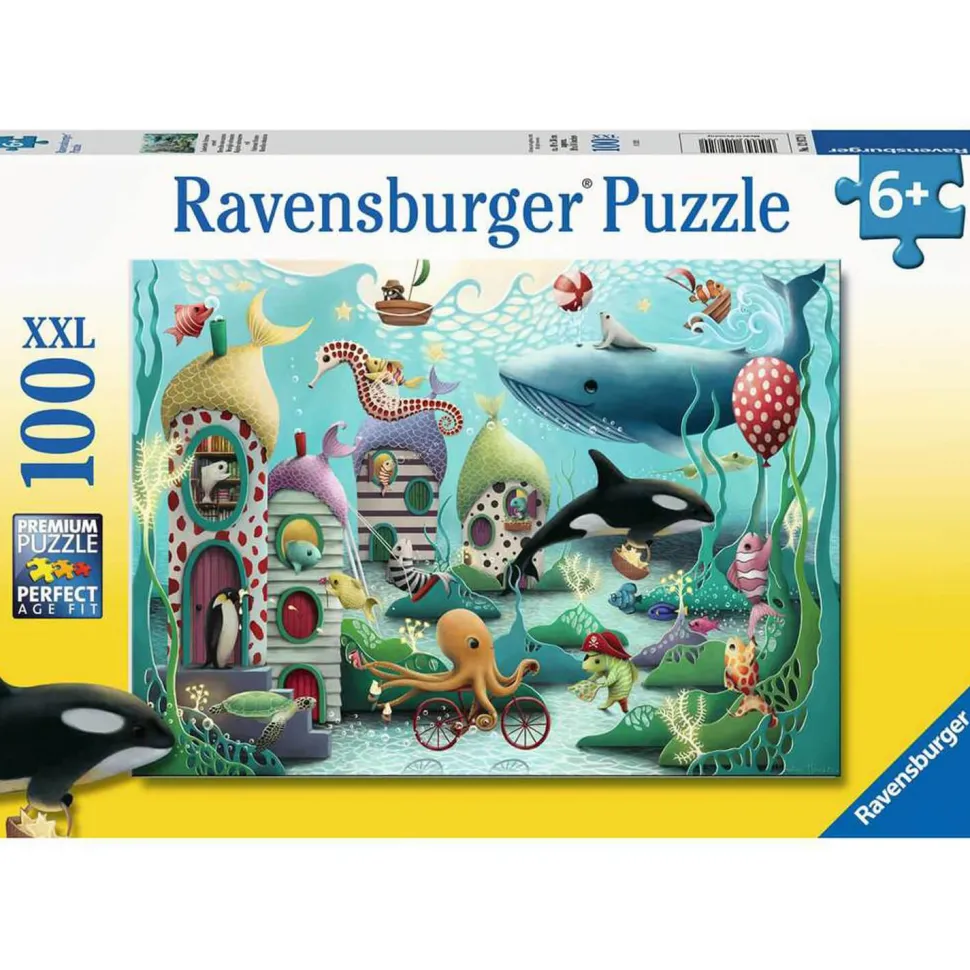 Puzzle 100 pièces XXL : Merveilles sous-marines, Demelsa Haughton - Ravensburger