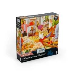 Puzzle 500 pièces XXL : Où sont mes lunettes ? - The House Of Puzzle