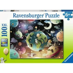 Puzzle 100 pièces XXL : Planètes fantastiques, Demelsa Haughton - Ravensburger