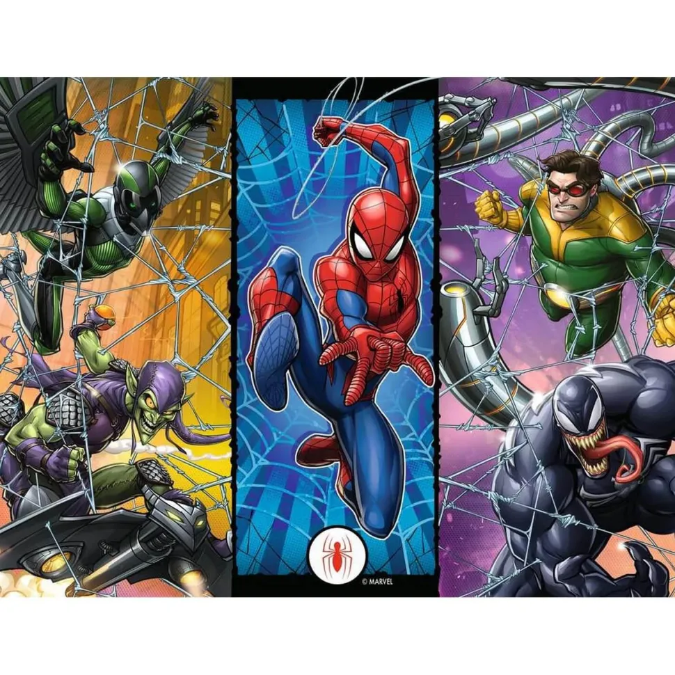 Puzzle 300 pièces XXL : Spiderman : L'univers de l'homme araignée - Ravensburger