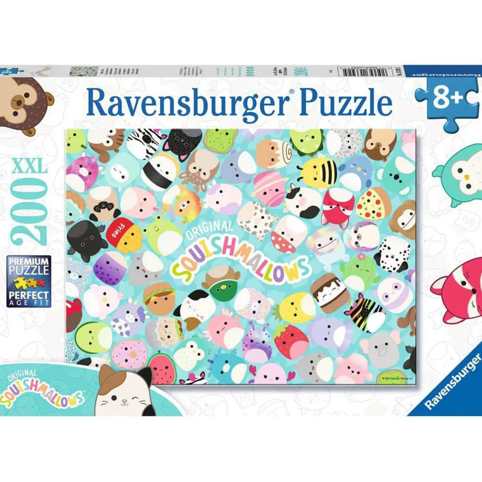 Puzzle 200 pièces XXL : Une journée avec Squishmallows - Ravensburger