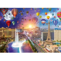 PUZZLE 1000 PIECES : LAS VEGAS - Schmidt
