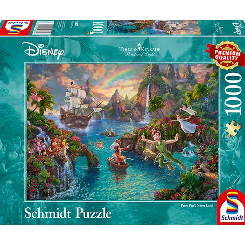 Puzzle 1000 pieces : Peter Pan - Schmidt