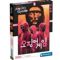 Puzzle 1000 pieces : Squid Game - Clementoni