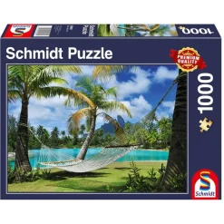 PUZZLE 1000 PIECES : TEMPS LIBRE - Schmidt