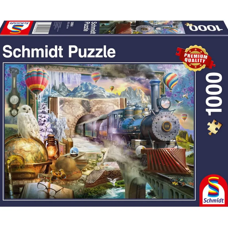 PUZZLE 1000 PIECES : VOYAGE MAGIQUE - Schmidt