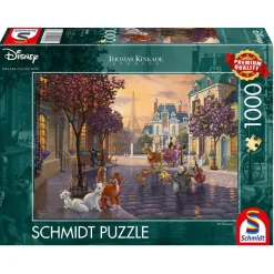 PUZZLE 1000 PIECES DISNEY : LES ARISTOCHATS - Schmidt