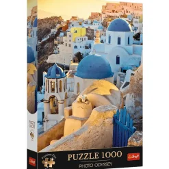Puzzle 1000 Premium Plus : Oia Town, Santorin - Trefl