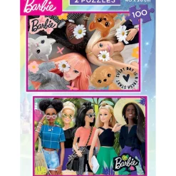 Puzzle 2 x 100 pièces : Barbie - Educa