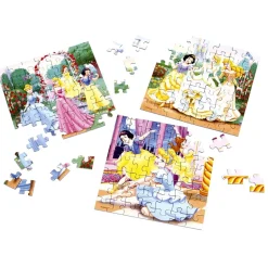 Puzzle 3 x 49 pièces - Disney Princesses - Ravensburger