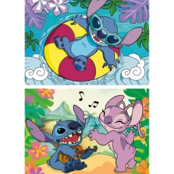 Puzzle 2 x 100 pièces : Disney - Educa