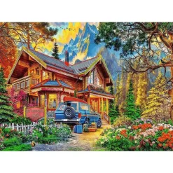 Puzzle 2 x 500 pièces : Excursion en montagne - Trefl