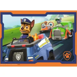 Puzzle 2 x 12 pièces : Pat'Patrouille : La Pat'Patrouille en action - Ravensburger