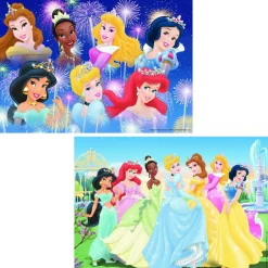 Puzzle 2 x 24 pièces : Princesses Disney : Les princesses réunies - Ravensburger