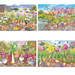 Puzzle 4 x 500 pièces : Racines & Pousses - Gibsons