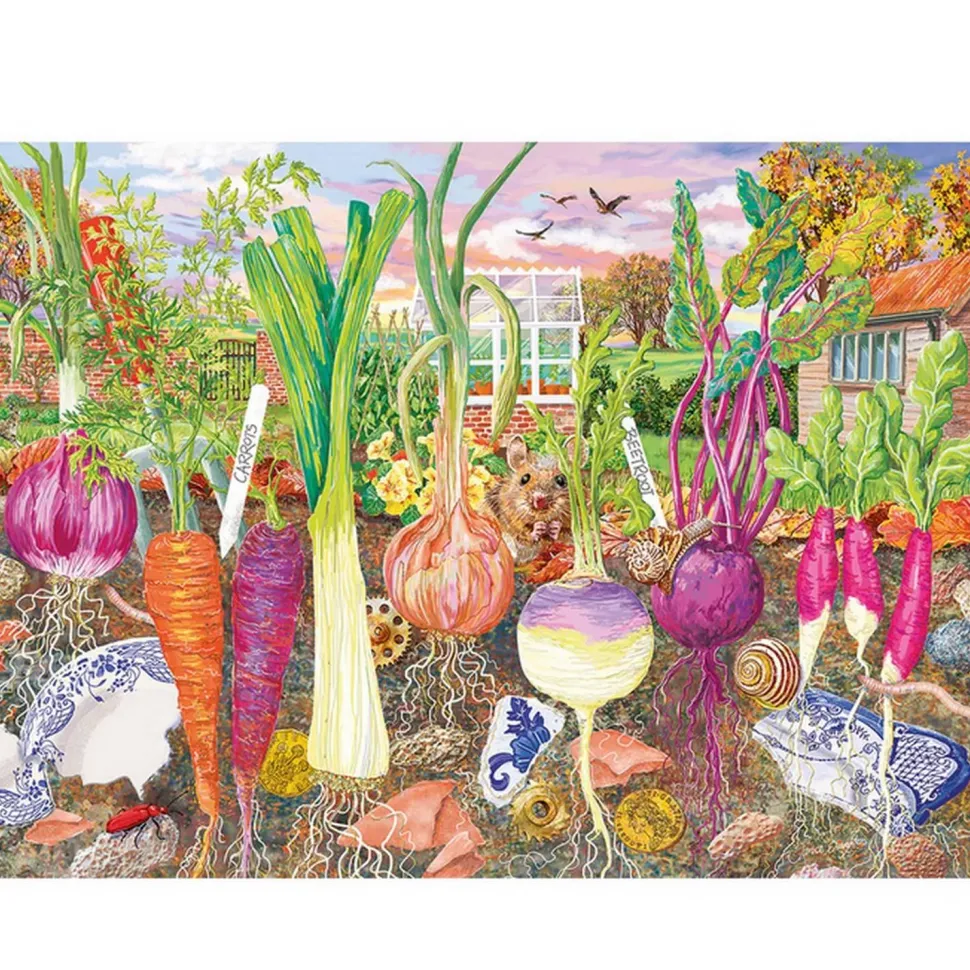 Puzzle 4 x 500 pièces : Racines & Pousses - Gibsons