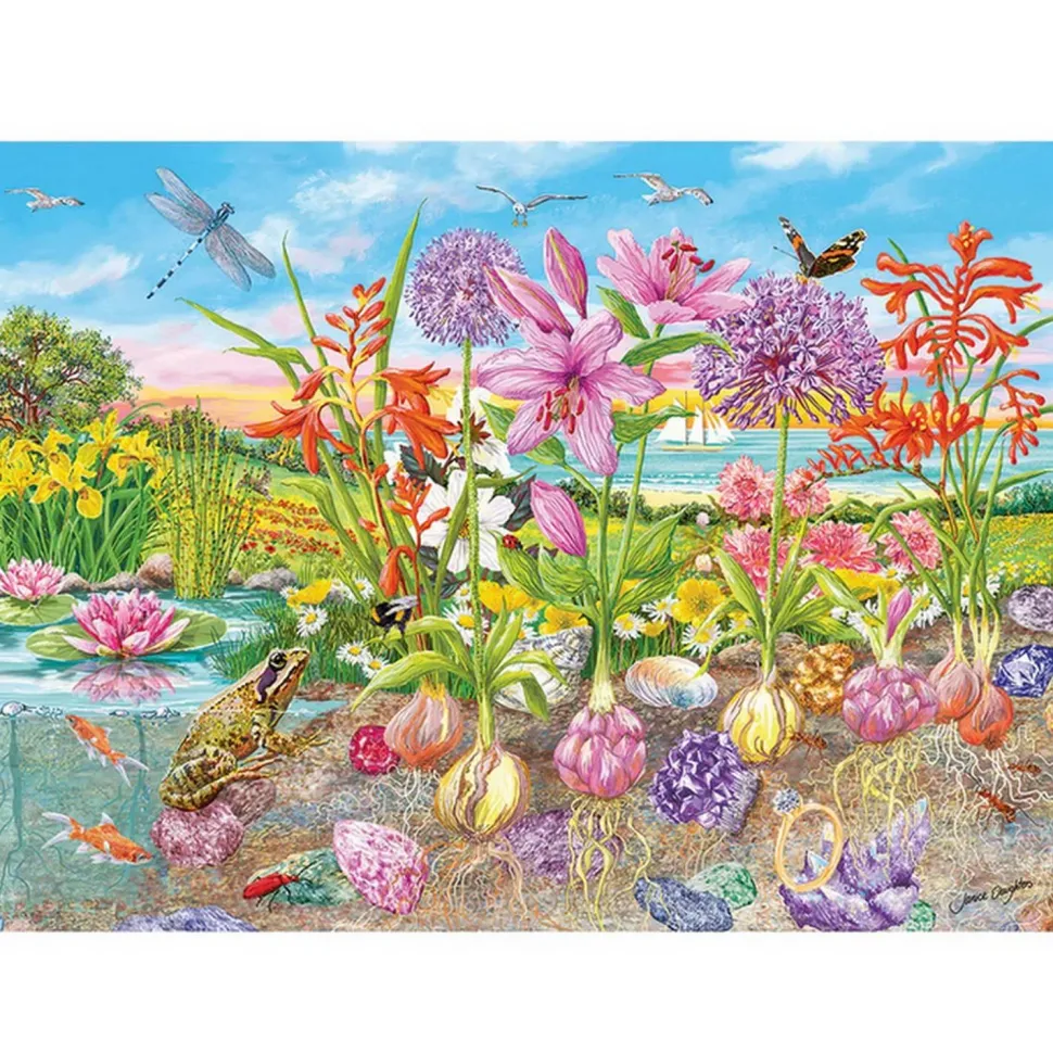 Puzzle 4 x 500 pièces : Racines & Pousses - Gibsons