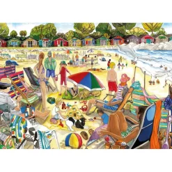 Puzzle 4 x 500 pièces : Une vie de chien - Gibsons