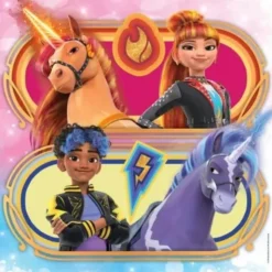 Puzzle 3 x 48 pièces : Unicorn Academy - Clementoni