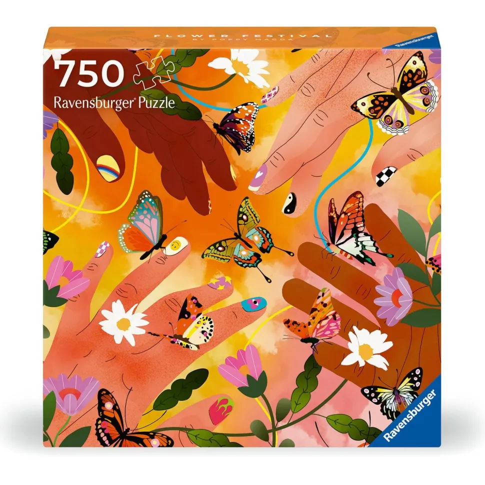 Puzzle Art & Soul 750 pièces : Festival des fleurs - Ravensburger