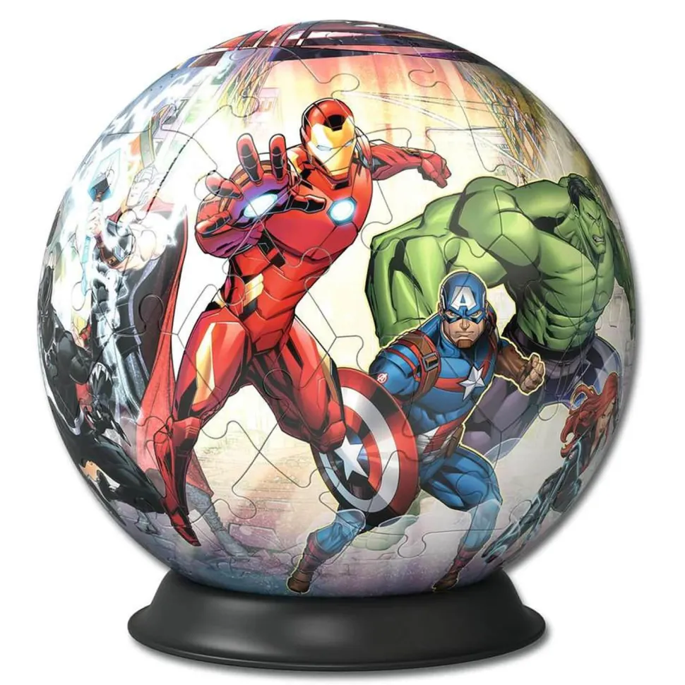 Puzzle ball 72 pièces: Marvel Avengers - Ravensburger