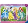 Puzzle cadre : 15 pièces : La promenade des princesses - Ravensburger