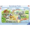 Puzzle cadre 15 pièces : Excursion au zoo - Ravensburger