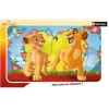 Puzzle cadre 15 pièces : Le Roi Lion Disney : Simba et Nala - Nathan