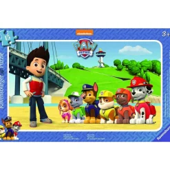 Puzzle cadre 15 pièces : Pat'Patrouille (PAW Patrol) - Ravensburger