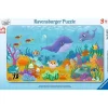 Puzzle cadre 15 pièces : Petits animaux sous l'eau - Ravensburger