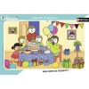 Puzzle Cadre 15 pièces : T'choupi fête son anniversaire - Nathan
