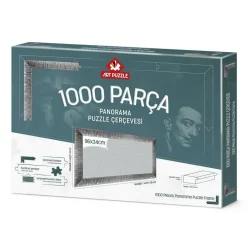 Puzzle cadre Panorama 1000 pièces : Argent - Art Puzzle
