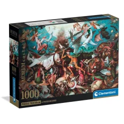 Puzzle Compact 1000 pièces : Bruegel - La Chute du Rebelle - Clementoni