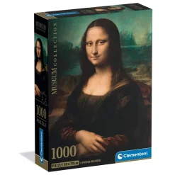 Puzzle Compact 1000 pièces : De Vinci : La Joconde - Clementoni