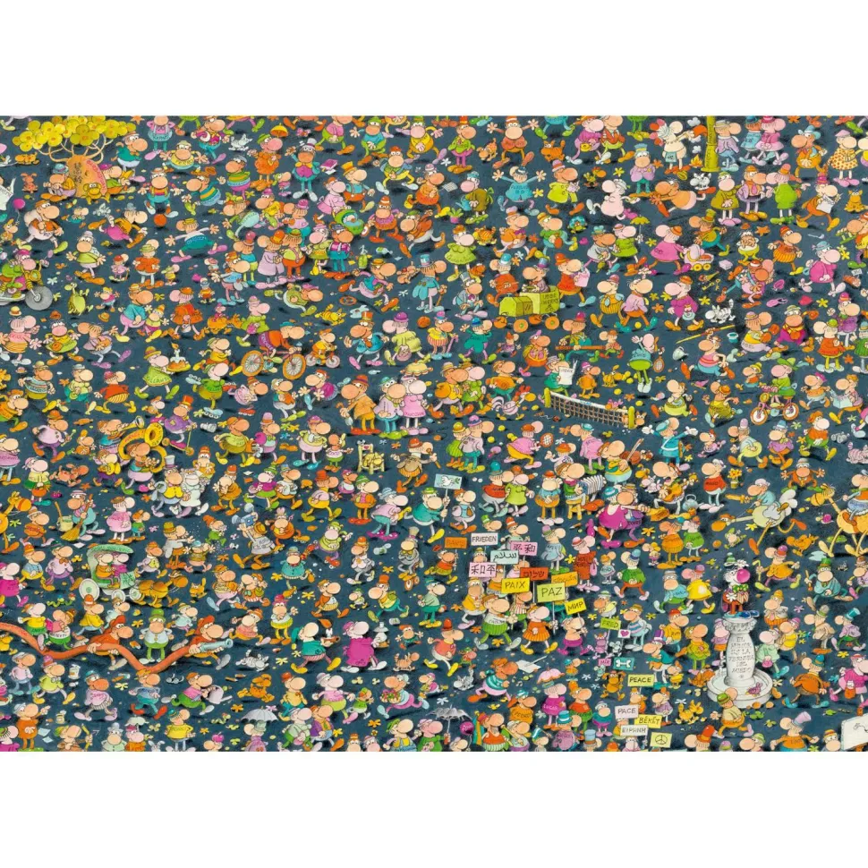 Puzzle Compact 1000 pièces : Mordillo, Impossible - Clementoni