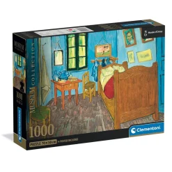 Puzzle Compact 1000 pièces : Van Gogh - Chambre à Arles - Clementoni