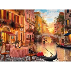 Puzzle Compact 1500 pièces : Venise - Clementoni