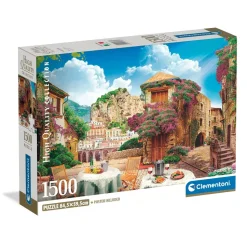 Puzzle Compact 1500 pièces : Vue italienne - Clementoni