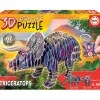 Puzzle Creature 3D 67 pièces : Triceratops - Educa