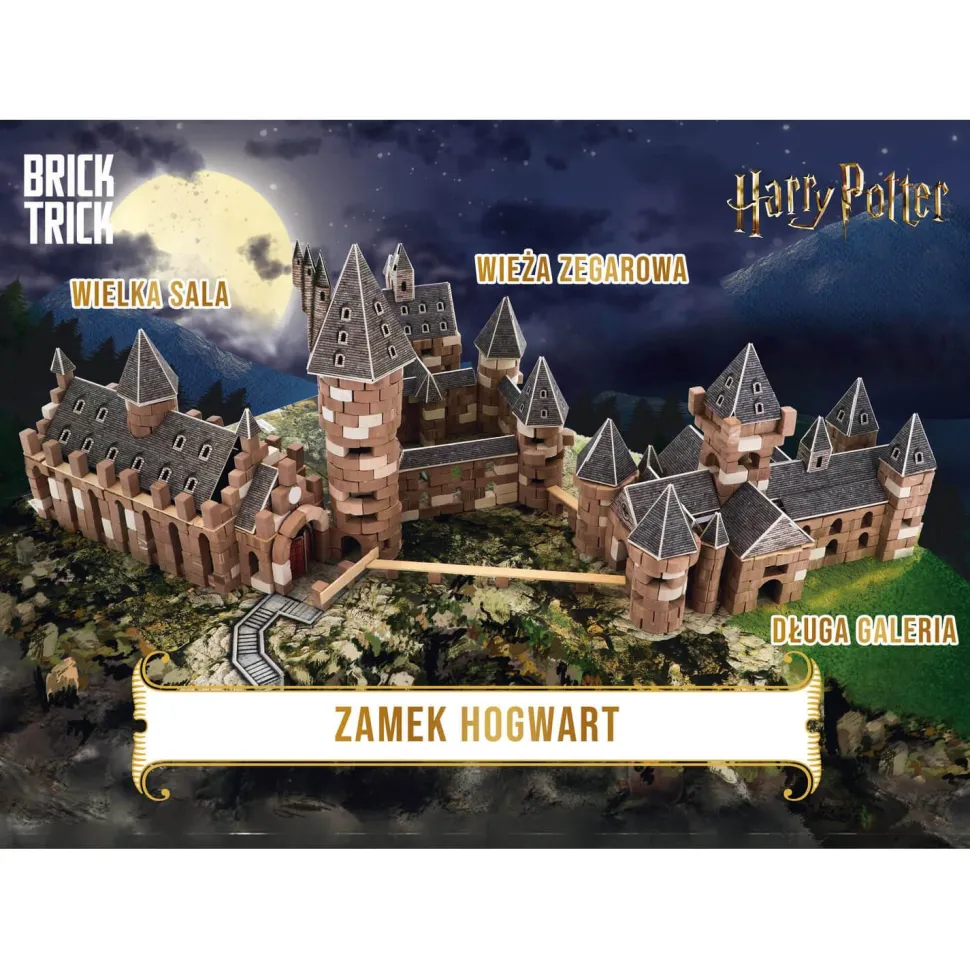 Puzzle 3D - Brick Trick : Harry Potter : Tour de l'Horloge - Trefl