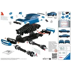 Puzzle 3D 140 pièces : Dodge Challenger SRT Hellcat Redeye Widebody - Ravensburger