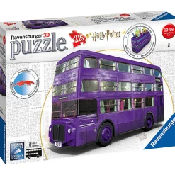 Puzzle 3D 216 pièces : Harry Potter : Magicobus - Ravensburger