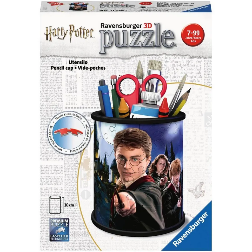 Puzzle 3D 54 pièces : Pot à crayons - Harry Potter - Ravensburger