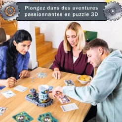 Puzzle 3D 216 pièces : Time Guardian Adventures : Chaos sur la Lune - Ravensburger